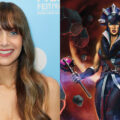 Alison Brie como Evil-Lyn caracterizada para o filme Masters of the Universe