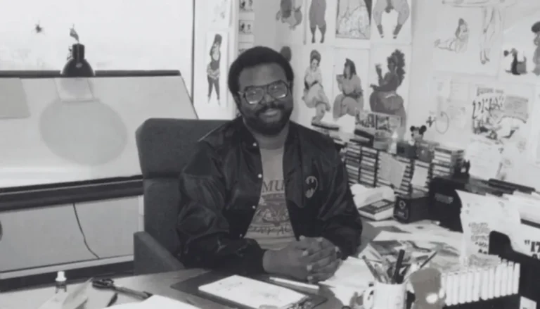 Barry Caldwell em produção de animação clássica de Animaniacs