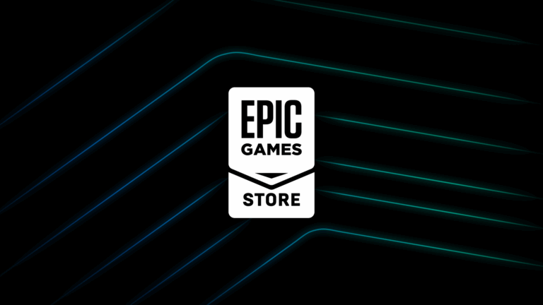 Logo da Epic Games associado a notícia sobre demissões na empresa