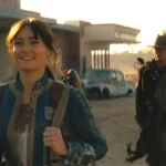 Cena da série Fallout exibida no Prime Video durante a segunda temporada