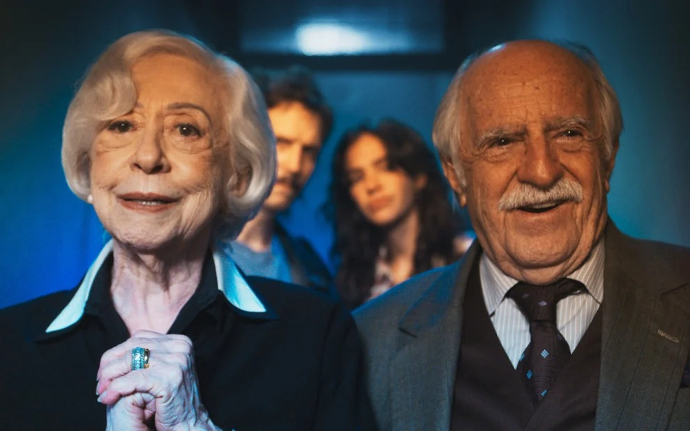 Fernanda Montenegro em cena do filme Velhos Bandidos