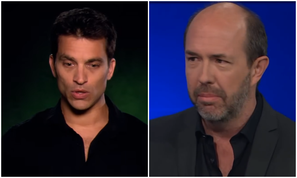 Atores Johnathon Schaech e Eric Lange que integram o elenco do filme Greyhound 2.