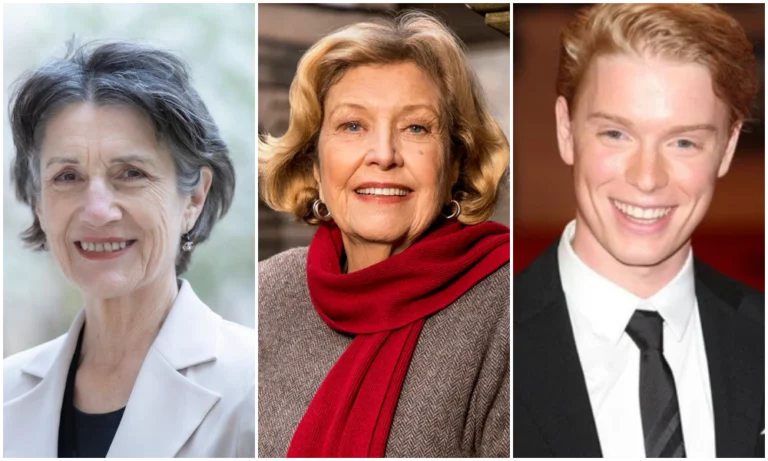 Harriet Walter, Anne Reid e Freddie Fox