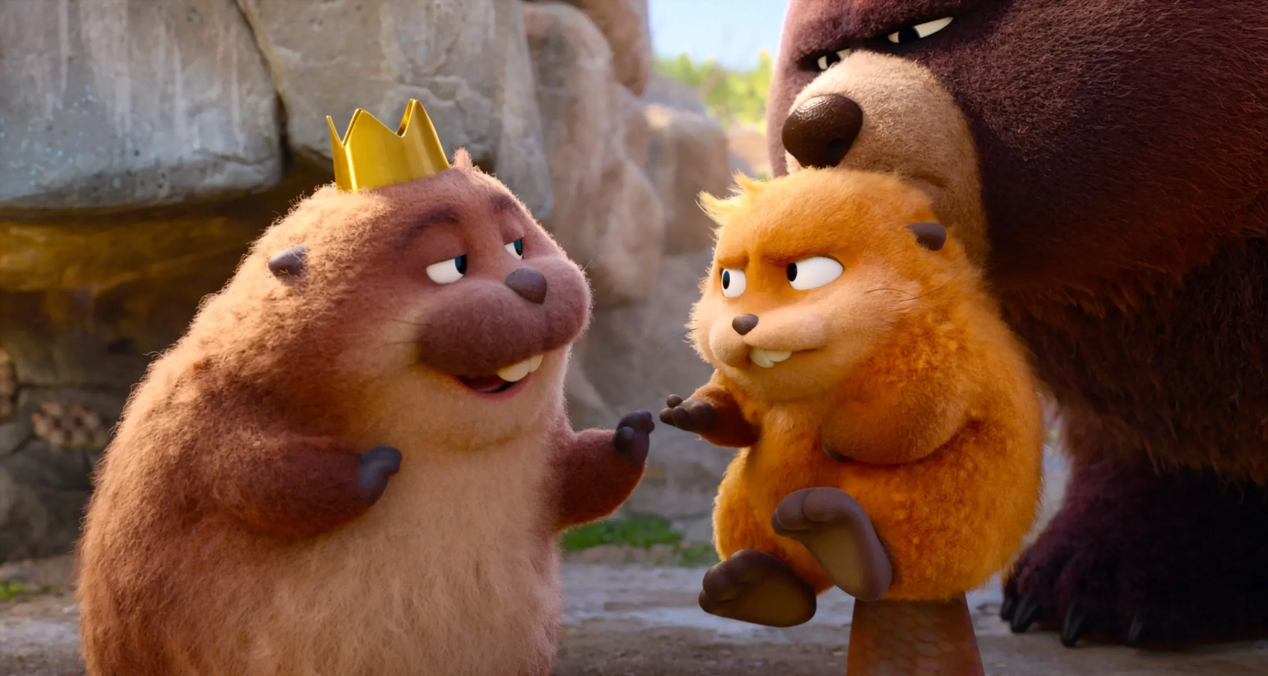 Cartaz oficial do filme Hoppers da Disney em exibição nos cinemas.