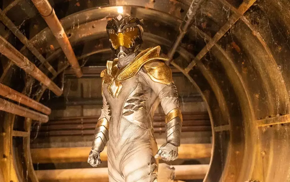 Jason David Frank em cena de Legend of the White Dragon, seu último filme