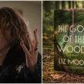 a esquerda maya hawke e a direita a foto do série god of the woods.