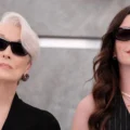 O Diabo Veste Prada cena de desfile com Miranda Priestly e Andy Sachs na sequência