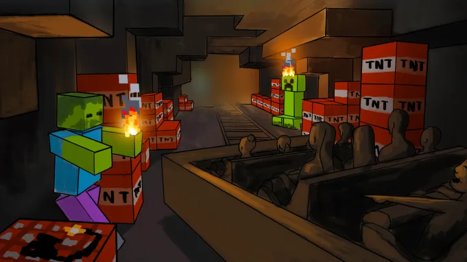 Microsoft Gaming e Merlin Entertainments detalham projeto de 70 milhões de dólares para o Minecraft World.