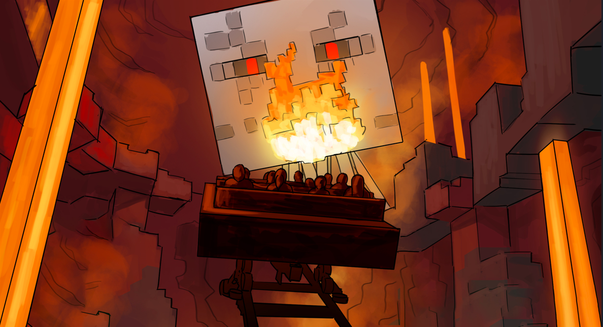 Minecraft projeta a maior loja de varejo da franquia dentro de complexo de lazer no Reino Unido.