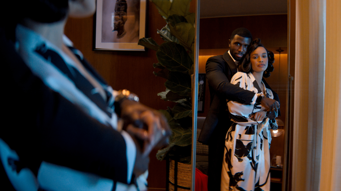 Nemesis. (Da esquerda para a direita) Y'Lan Noel como Coltrane Wilder, Cleopatra Coleman como Ebony Wilder no episódio 103 de Nemesis. Crédito: Cortesia da Netflix © 2026