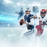 Interface da Netflix com transmissão esportiva da NFL em destaque