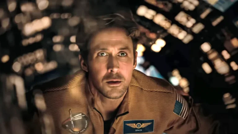 Projeto Ave Maria apresenta Ryan Gosling como um biólogo em missão espacial para salvar a Terra em cena da superprodução dirigida por Phil Lord e Chris Miller.