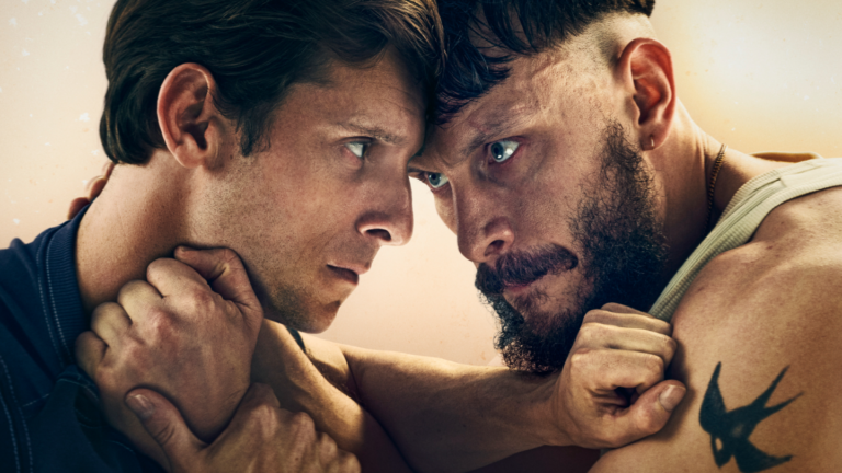 Half Man cena com Richard Gadd e Jamie Bell em conflito central entre irmãos