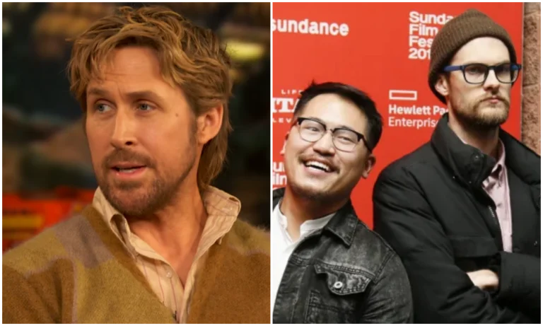 Ryan Gosling no set de novo filme de Daniels