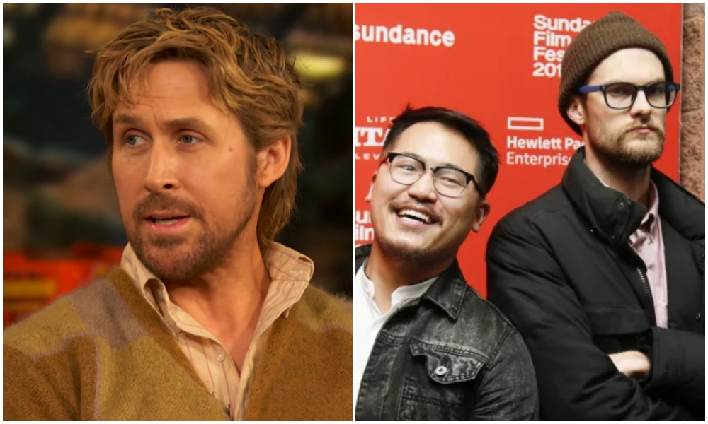 Ryan Gosling no set de novo filme de Daniels