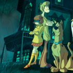 Os atores Tanner Hagen, Abby Ryder Fortson e Maxwell Jenkins que interpretarão Salsicha, Velma e Fred na Netflix.