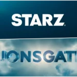 Logo da Starz e Lionsgate