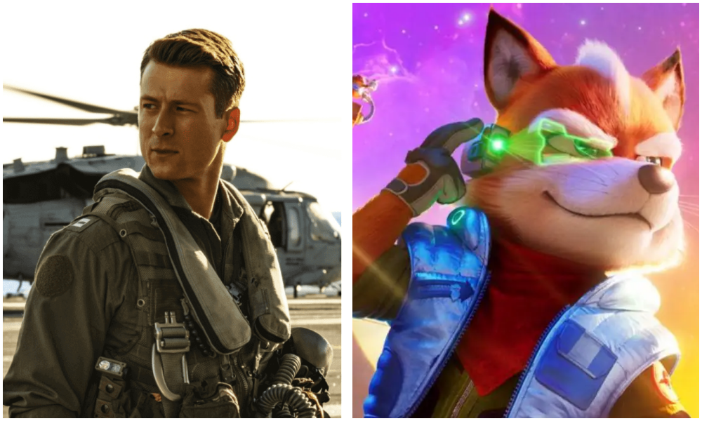 Glen Powell confirmado como voz de Fox McCloud em filme do universo Super Mario
