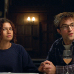 Robert Pattinson e Zendaya em cena do filme The Drama