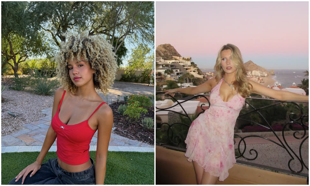 Sofia Wylie e Madison Thompson fotos do Instagram.