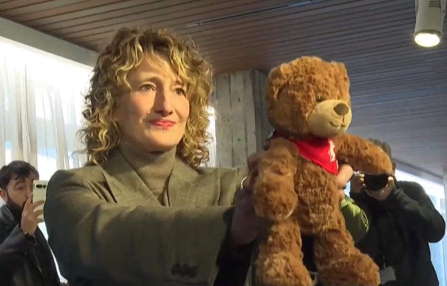 Tricia Tuttle durante o Festival Internacional de Cinema de Berlim, a Berlinale