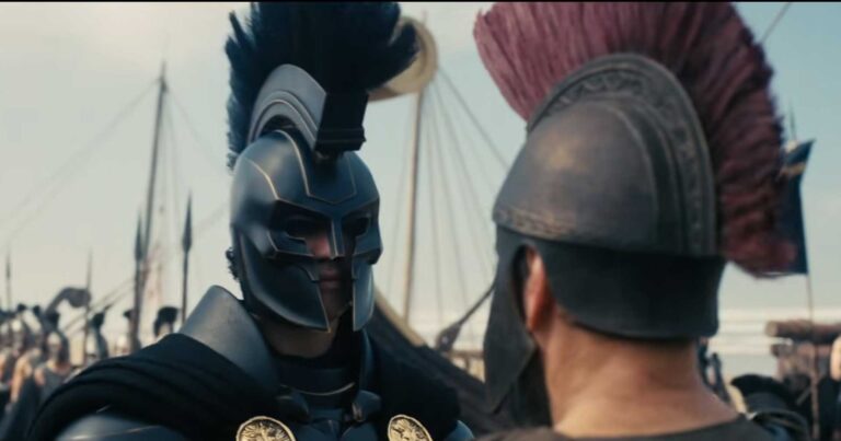 Cena de A Odisseia mostra batalha em Troia e criatura gigante em trailer apresentado por Christopher Nolan