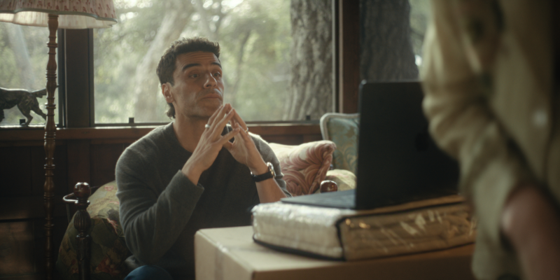 Oscar Isaac como Josh Martin no episódio 203 de 'Beef'