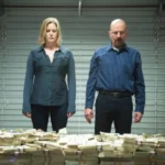 Ator Bryan Cranston durante entrevista defendendo a personagem Skyler White