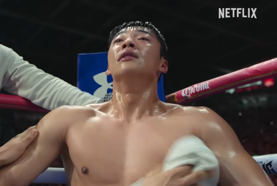 Cena de luta da 2ª temporada de Cães de Caça com Woo Do-hwan em destaque