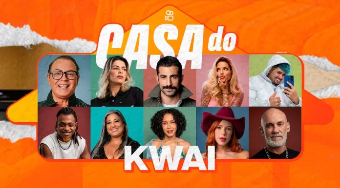 Casa do Kwai reality vertical do Kwai com ex-BBBs e influenciadores no Brasil