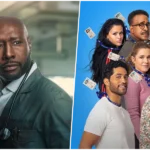 O ator Morris Chestnut caracterizado como o médico John Watson na série Watson da CBS.