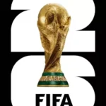 Taça da Copa do Mundo 2026 em estádio norte-americano