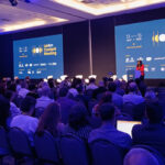 Painelistas discutem estratégias de mercado e parcerias globais durante o Latam Content Meeting em São Paulo.