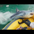 Aaron Eckhart e Ben Kingsley em cena de sobrevivência em Deep Water