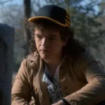 O ator Gaten Matarazzo, conhecido como o Dustin de Stranger Things, durante entrevista.