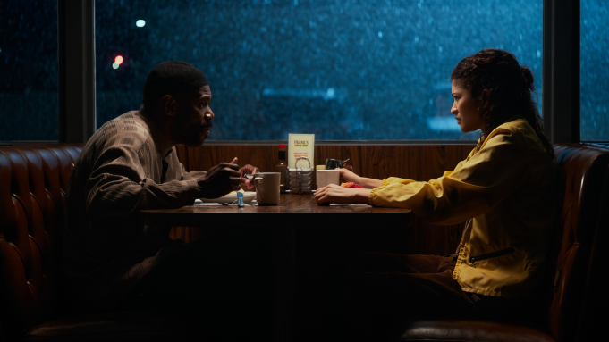 Cena da terceira temporada de Euphoria com Zendaya como Rue