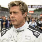 Brad Pitt e um cão em cena de sobrevivência no filme Heart of the Beast