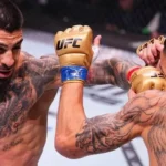 Lutador Ilia Topuria concede entrevista sobre confronto entre McGregor e Holloway