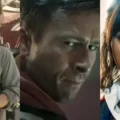 Cena de mistério com Glen Powell e Jenna Ortega em The Great Beyond