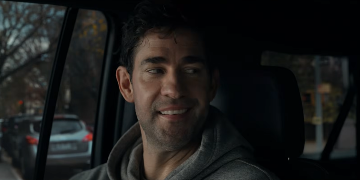 Cartaz oficial do filme Jack Ryan: Ghost War com destaque para o protagonista.