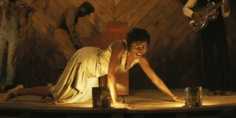 Jayme Lawson em ensaio de Pale Pale Moon para Pecadores em vídeo divulgado nas redes
