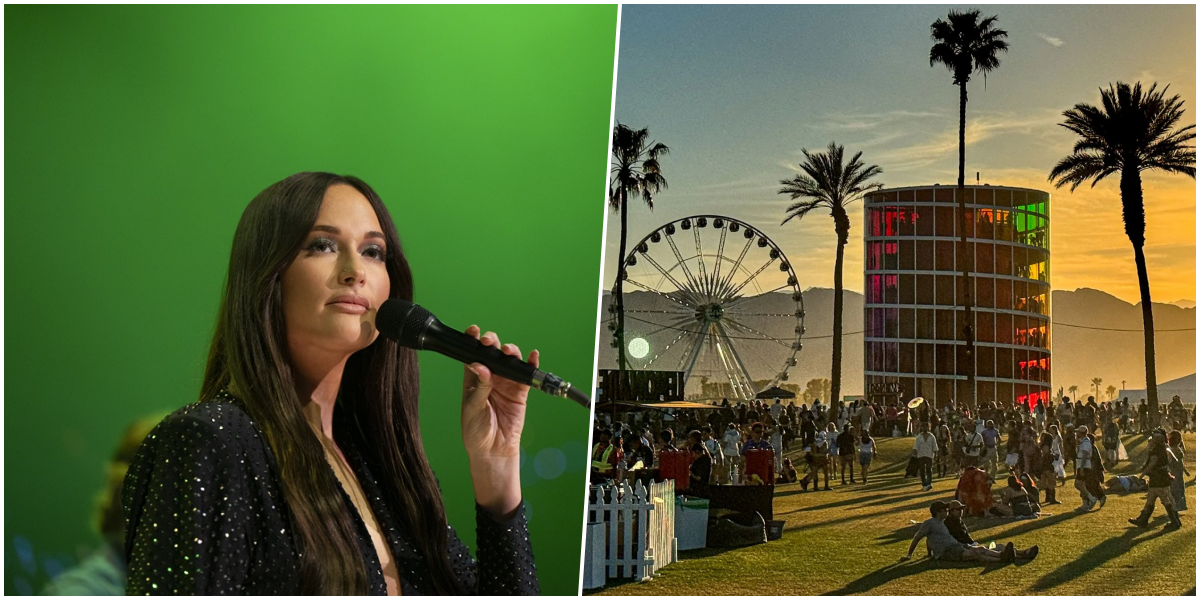 Kacey Musgraves em performance no festival Coachella