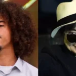 Rapper L7nnon durante apresentação em festival de música urbana