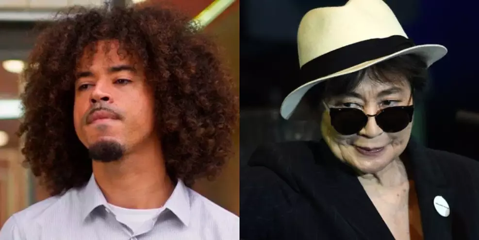 Rapper L7nnon durante apresentação em festival de música urbana