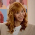 Lisa Kudrow em cena de The Comeback durante gravação de série de comédia