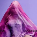 Capa do novo álbum de Madonna, Confessions on a Dance Floor: Part II, com luzes de discoteca ao fundo.