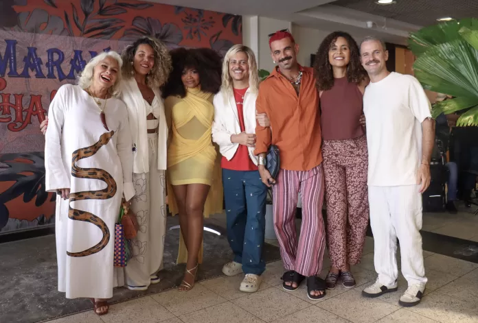 Fafá de Belém, Thais Pontes, Gaby Amarantos, Marcus Majella, Igor Fortunato, Renata Andrade e Pedro Brenelli
