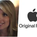 Megan Park em evento promovendo novo projeto com a Apple Original Films