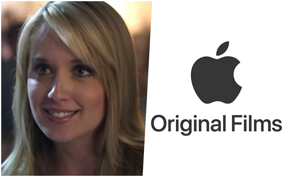 Megan Park em evento promovendo novo projeto com a Apple Original Films