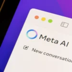 Interface de configurações de controle parental da Meta exibindo categorias de assuntos da IA